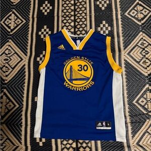 NBA Golden State Warriors Stephen Curry basketball jersey youth M